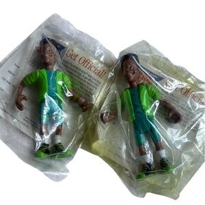 Burger King Kids Club Posable Action Figure Two Sealed JAWS Toys Vintage 1990’s